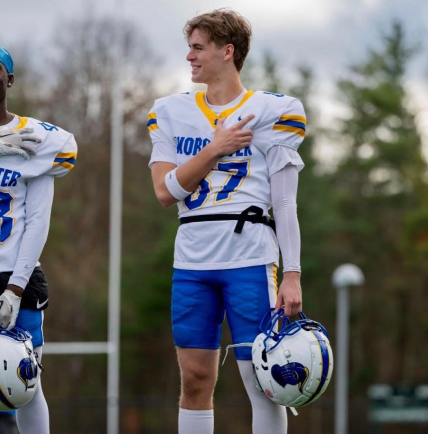 Law Class of 2024 graduate Michael Neider (Photo courtesy @KFILIPHOTOS)